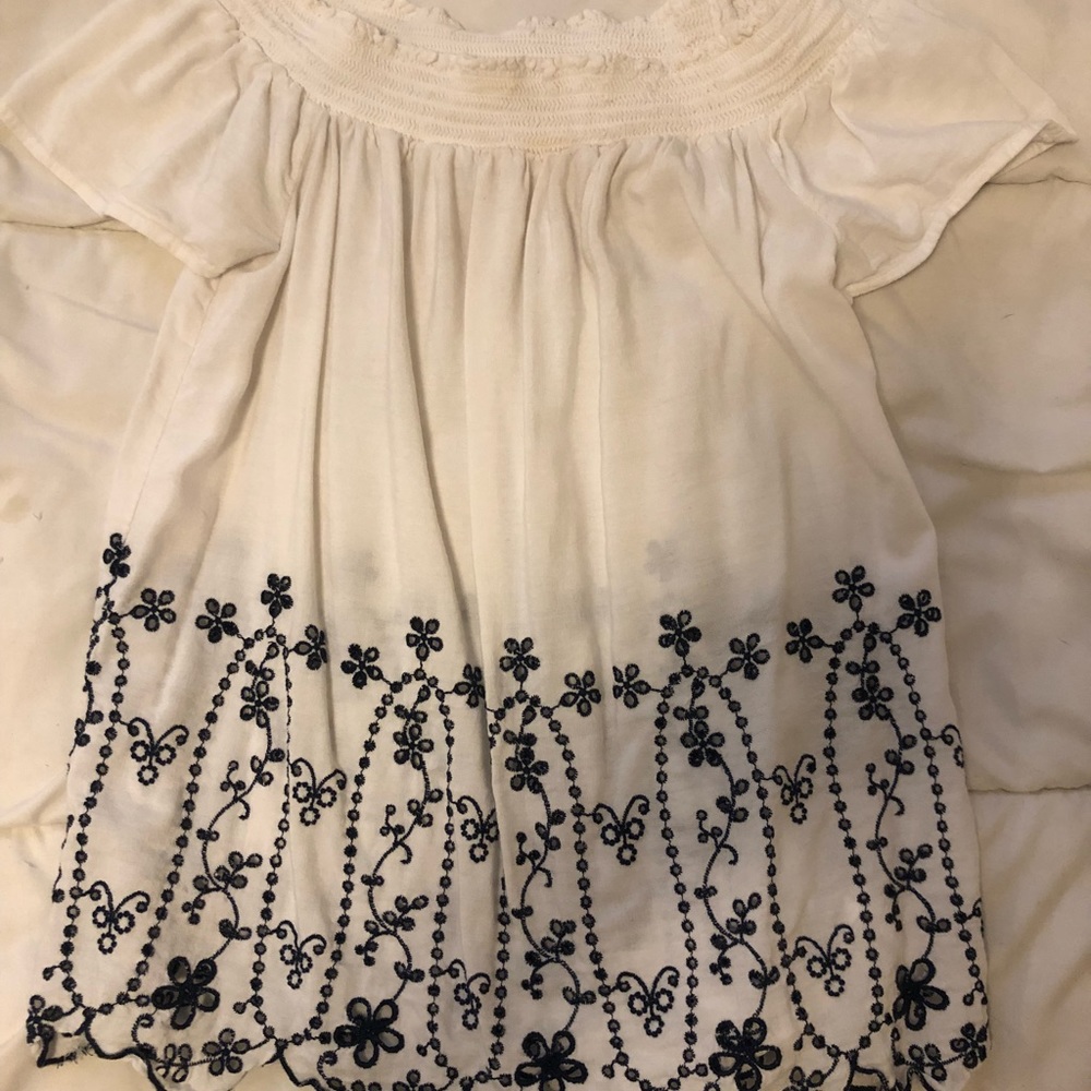 Off the shoulder top